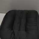 Srutirbo Car Booster Seat Cushion Raise The Height for Short People Driving Hip (Tailbone) and Lower Cack Fatigue Relief Suitable for Trucks, Cars, SUVs, Office Chairs, Wheelchairs (Pure Black)