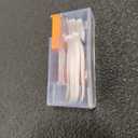 Orange Juice Dental Floss Pick Holder, Set of 5