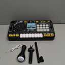 DJ Mixer for Kids, Toddler DJ Mixing Table with DJ Turntable, Game Mode, Light & Speed Control and Microphone, Gifts for 3 4 5 6 Years Old Boys Girls - Kid DJ Mixer Set (Black)