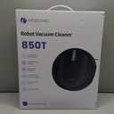 Proscenic WiFi Robot Vacuum and Mop 3000 Pa with Gyro Navigation, Boundary Strip, Self-Charging -3 Modes for Hard Floors and Carpets WiFi. Remote Control -Dark Black