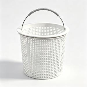 8 Inch Skimmer Basket Inground Pool for Pentair Basket 85014500 & S200 Pentair Pool Skimmer Basket with Weight 316 Stainless Steel and Rubber Grip Handle