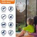 Magnetic Screen DoorFiberglass Screen Door MeshKeep Bugs Out, Heavy-Duty Mesh Curtain,Pet and Kid Friendly, Works with Front Doors, Sliding Doors32x80 Inch Fiberglass