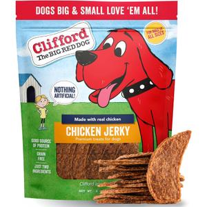 Clifford The Big Red Dog Soft Training Treats for Puppies and Dogs  Healthy, High Protein, Grain Free, Soft Puppy Treats for Small Dogs and Large  Real Chicken Jerky 6oz (EXP 01/17/26)