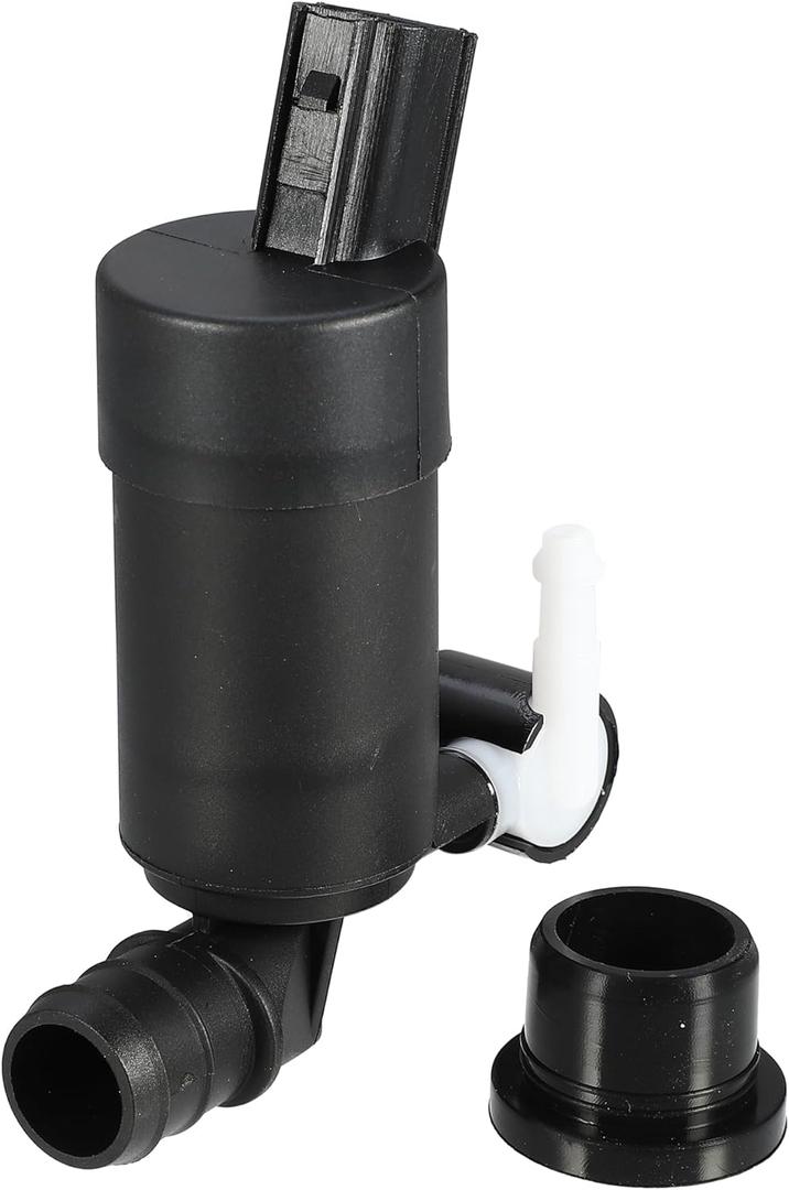 ACROPIX Windshield Washer Motor Pump Replacement Fit for Ford Focus - Pack of 2 Black