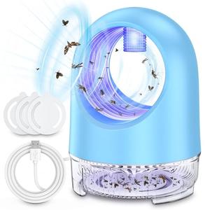 Indoor Fruit Fly Trap with Fan, Powerful Bug Catcher for Home, Effectively Traps Fruit Flies, Gnats, Mosquitoes & Moths