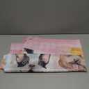 Avezano Dog Birthday Decorations Pink Puppy Dog Birthday Party Banner Let's Pawty Dogs Kids Photography Backdrop Indoor and Outdoor 6 x 3.6 ft