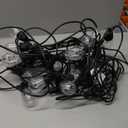 GE Cync Dynamic Effects Smart Cafe Lights, Color Changing Patio String Lights, Compatible with Alexa and Google, 48ft