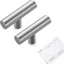 Ravinte 30 Pack | 2" Cabinet Pulls Brushed Nickel Stainless Steel Kitchen Cupboard Drawer Pulls Cabinet Handles 2 Inch Length with Mounting