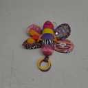 Lamaze Clip On Car Seat and Stroller Toy - Fifi the Firefly - Crinkle Car Seat Toys and Stroller Toys - Sensory Toys for Babies - Travel Toys for Car - Infant Toys Ages 0 Months and Up