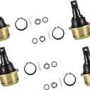 labwork 4 x Heavy Duty Ball Joint Replacement for Yamaha 350 400 450 660 700 Rhino Grizzly Kodiak Big Bear Wolverine Bruin Replacement for 37S-23549-01-00 37S-23549-00-00 5FU-F3549-00-00