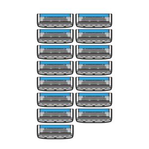 Dorco Pace 4 Pro - Four Blade Razor Shaving System - 15 Cartridges (No Handle)