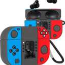 Jowhep Case for Beats Studio Buds Fashion 3D Design Stylish Silicone Cover Trendy Kawaii Funny Cool Fun Unique Wireless Powerbeats Cases for Beats Earbuds Headphones for Girls Boys Teen Switch