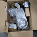 Nespresso Vertuo Pop+ Deluxe Coffee and Espresso Maker by Breville with Milk Frother, Titan