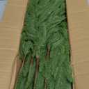 14 Pcs Norfolk Pine Stems, 18 Inch Real Touch Artificial Christmas Norfolk Pine Branch, Faux Greenery Picks for Vase DIY Garland Home Holiday Decor