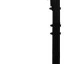 40.2-53" H Heavy Duty Outdoor Mailbox Post, Steel Mailbox Stand, Mounting Stand for Concrete