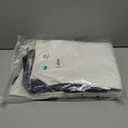 YND Men's 3 Piece Tuxedo Set with Bow Tie, Slim Fit One Button Shawl Lapel Suit Blazer Vest Pants, for Wedding Prom Dinners, Black Collar White, X-Small