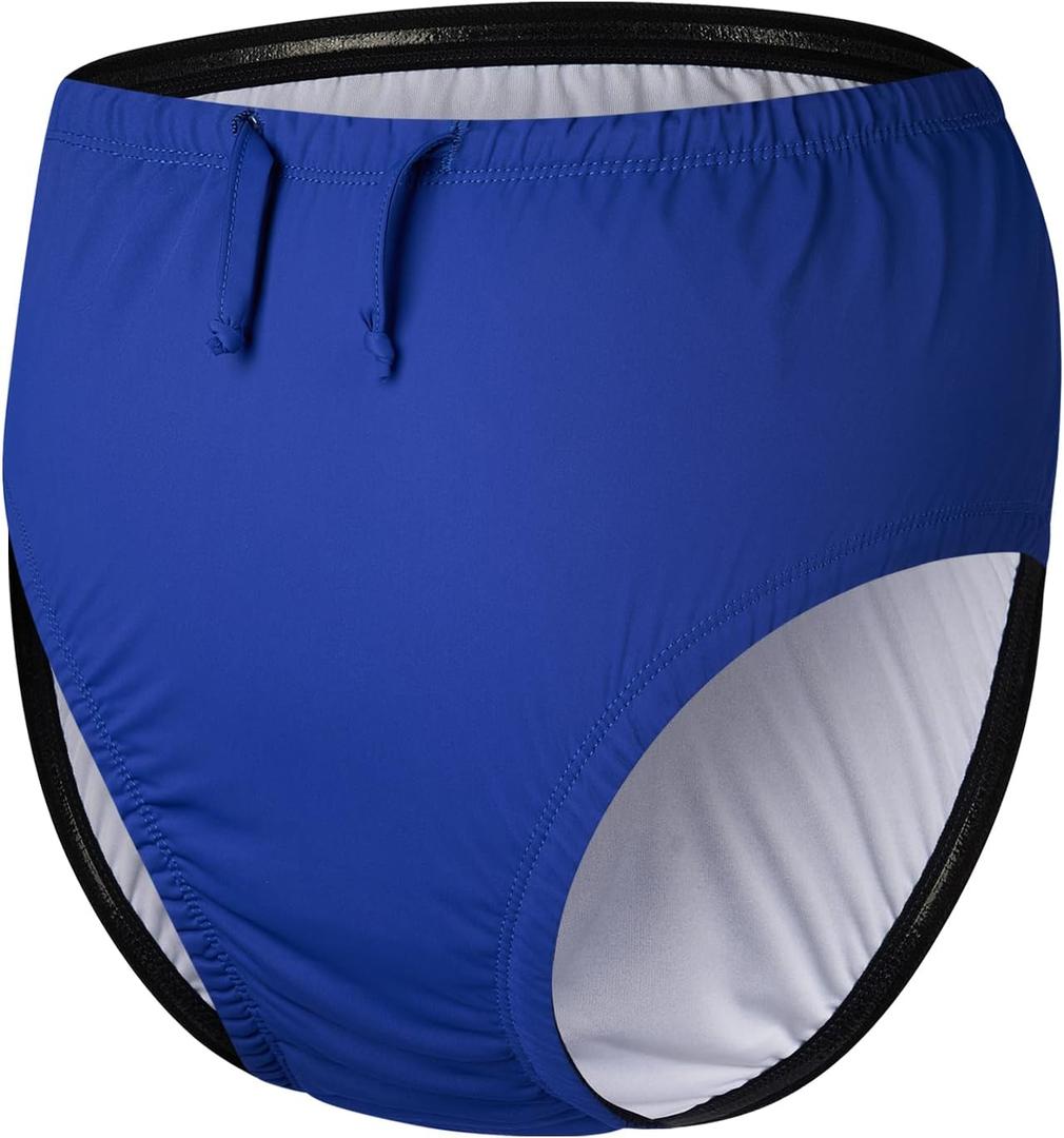 Adult Reusable Swim Diapers for Incontinence Special Needs Swimwear Waterproof Leakproof Cloth Diaper Covers Unisex, XS
