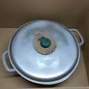 Universal (Medium Size) Caldero 18 Cups - 6.3 QT / 6 L, Stainless Aluminum Pot, Even Heat Distribution and Fast Cooking Dutch Oven Pot, Ergonomic Handles, Ideal for Rice, French Fries, and More