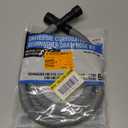 Universal Dishwasher Drain Hose - 6 Ft Discharge Hose - Corrugated and Flexible Dishwasher Hose Drain Replacement with Clamp