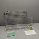 SINK RACK Compatible with Kohler Sink K 5826 and K 5827 - SINK PROTECTOR for whitehaven sink (ONE PIECE) - SINK GRID for Kohler sink - GIFTS: BIG Drying rack 21" and additional rubber protectors