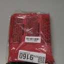 Boao 4 Pack Christmas Decorative Outdoor Waterproof Throw Pillow Covers Square Patio Balcony Garden Waterproof Cushion Case PU Coating Pillow Shell for Couch Bed Patio Sofa, 18 x 18 Inch(Red)