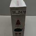 Christmas Tree Stand With Water Reservoir and Fast Clamp - Fits 6ft Tree with 5" Diameter - Equipped with a Water Level Indicator - No Assembly Required - Suitable for Indoor or Outdoor and can Accommodate both Real and Artificial Trees (Green)