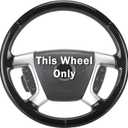 Steering Wheel Cover for Chevy Silverado 1500 GMC Sierra 1500 2007-2013/2500 3500 Chevrolet Tahoe Suburban Yukon (Yukon XL) 2007-2014/ Traverse 2009-2017/ GMC Sierra 2500HD 3500HD 2008-2014