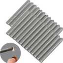 Tandefio 24 Pcs Low Temperature Universal Welding Rod Sticks Metal Melt Low Melt Solder Pipe Tools Electrode Aluminum Rod for Stainless Steel Iron, Beginner and Pro