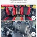 KEMIMOTO Seat Covers Compatible with Can Am Defender MAX X MR/XT/Limited