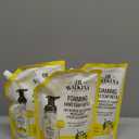 J.R. Watkins Foaming Hand Soap Refill, Moisturizing Foam Hand Wash, All Natural, Alcohol-Free, Cruelty-Free, USA Made, Lemon, 28 fl oz, 3 Pack