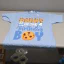 Daddy of the birthday boy Milk and Cookies 1st birthday T-Shirt, M
