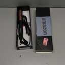 Heated Round Brush, Fast Heating Curling Iron for Blowout Look, 3 Temp Settings, 1.25 Inch Thermal Brush with Dual Voltage, Smooth and Voluminous Curls for Travel