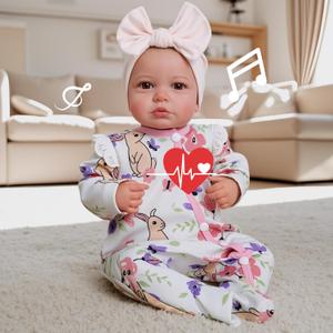 BABESIDE Reborn Baby Dolls - 20-inch Cute Soft Vinyl Realistic Baby Doll Real Life Baby Dolls with Complete Accessories Perfect for Cuddling, Playtime, and Gift Giving