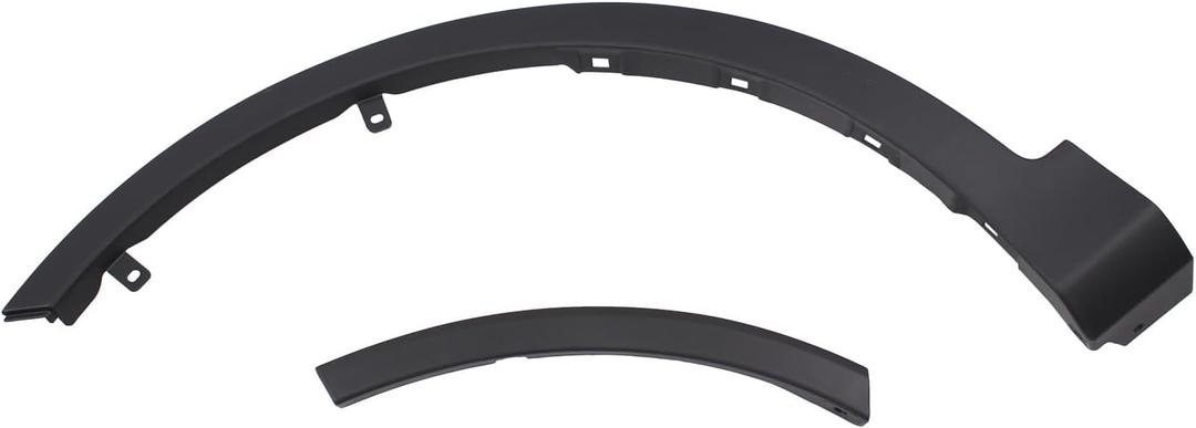 Front Driver Side Wheel Fender Flare Molding Trim Forward and Rearward for Toyota RAV4 2.5L 2013-2018