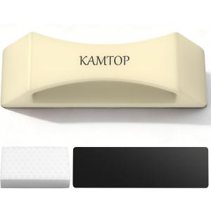 Kamtop Floor Gap Fixer Tool, Nano-Adhesion Plank Grabber for Laminate, Vinyl & Hardwood Floors, Reusable Nylon Flooring Gap Repair Tool with Impact Block, Spare Pad & Sponge for DIY Home Repair