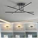23 Inch light fixtures ceiling mount,3CCT Semi Flush Mount Ceiling Light, 22 inches