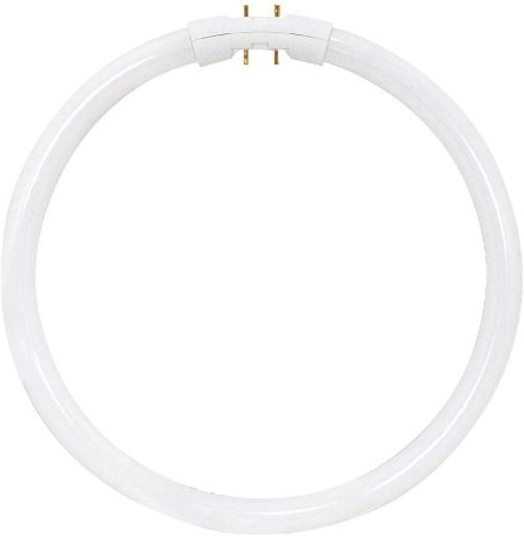 Satco S8155 3000K 22-Watt 2GX13 T5 Circline High Performance Lamp, Warm White