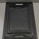 Extra Large Cutting Boards, Plastic Cutting Boards for Kitchen (Set of 3) Cutting Board Set Dishwasher Chopping Board with Juice Grooves Easy-Grip Handles, Dark Grey, Empune