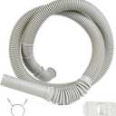 BlueStars AEM73732901 Washer Drain Hose - Compatible with LG Kenmore Washer - Replaces AEM74053001 AEM74073303 MEJ62685201 2702257 PS8749199 AP5783629 5215EA1001A AEM73653001 AEM73732903