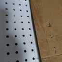 Room Divider 6 Panel 5.6FT Partition Room Dividers Freestanding Peg Board Room Divider Wooden Privacy Screen with Peg Board Display for Apartment and Office, White