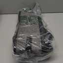 Onlyeasy Sturdy Under Bed Shoe Storage Organizer, Set of 2, Fit 12 to 24 Pairs, Underbed Shoes Closet Storage Solution with Clear Window, Breathable, L29.3 x W23.6 x H5.9, Linen-like Black, MXAUBSB2P