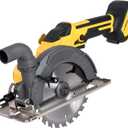 6" Brushless Cordless Circular Saw Compatible with Dewalt 20V Battery (Not Included) - 6900 RPM, Compact & Lightweight- Small Circular Saw for Wood, Soft Metal, Plastic, Tile