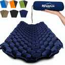 POWERLIX Ultralight Camping Sleeping Pad with Inflation Bag Compact Lightweight Camping Pad, Outdoor Backpacking Hiking Traveling Airpad Camping Air Mattress Sleeping Mat (Navy Blue)