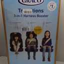 Graco Tranzitions 3-in-1 Harness Booster Car Seat, Forward Facing Car Seat, Highback, to Backless Booster, Proof, Mfd 06/04/2026