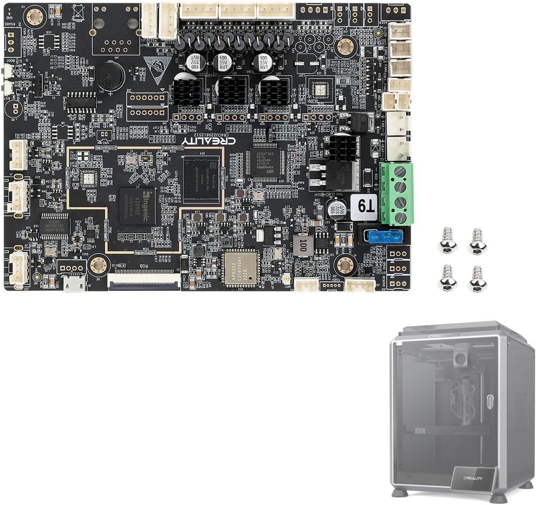 Creality K1C Silent Mainboard 3D Printer Silent Mainboard, Silent Mainboard Kit_CR4CU220812S12_32_T2209_X2000E