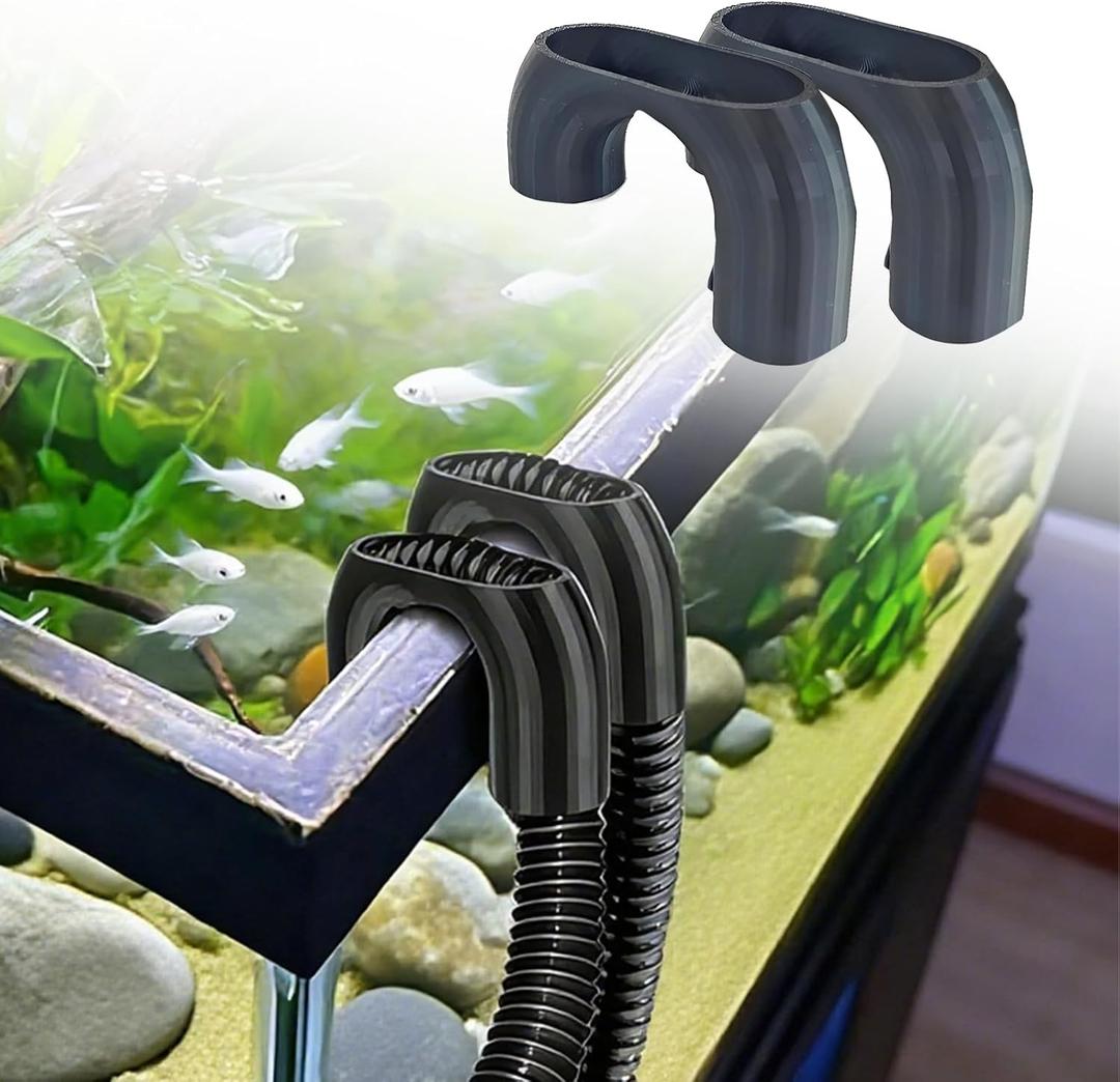 2-Pack Rim Connector Pair for Fluval, for Fluval fx6 Replacement Parts, Replacement Parts Fit for Fluval FX4 FX5 FX6 FX2 407, Fixing & Protecting Hose