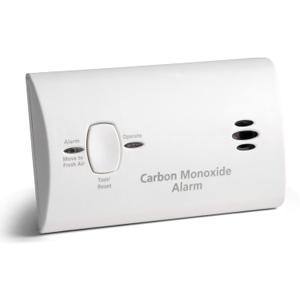 Kidde Carbon Monoxide Detector, AA Battery Powered, Portable for Travel or Home, 85 dB Alarm, LED Status Indicators, 3rd Edition