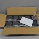 4 Pack Wall-Mounted Spray Bottle Holder, Aerosol Spray Can Holder Storage Rack, Heavy-Duty Paint Bottle Organizer With 20 Holes, Steel Black Spray Rack for Garage, Shop, Home or Tool Trailer