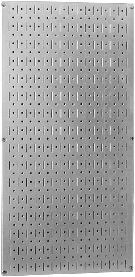 Wall Control Pegboard 32in x 16in Galvanized Metal Pegboard Tool Board Panel