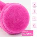 Women Ear Muffs Winter Girls White Earmuffs Fuzzy Kids Black Ear Muff Cute Fluffy Ear Warmers Foldable Ear Covers Boy (Pink)